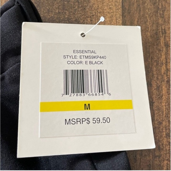 Ellen Tracy Essential Drawstring Black Comfortable Pants Size Medium - Picture 8 of 11